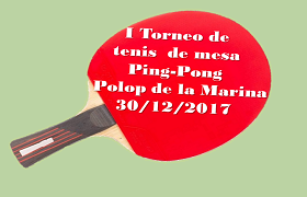 I Torneo de Ping-Pong Polop de la Marina